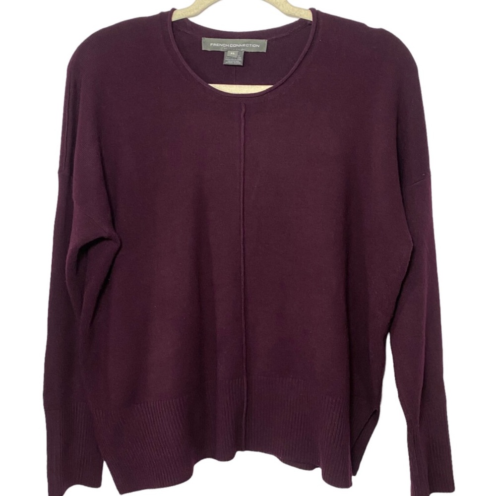 French Connection Round Roll Neck Pullover Sweater